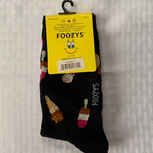 🦩NWT Foozy’s ice cream socks - Picture 2 of 2